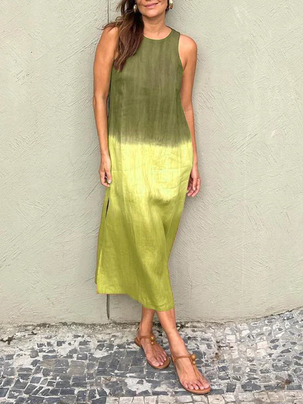 Aurelia™ | Elegancka sukienka z naturalnym nadrukiem