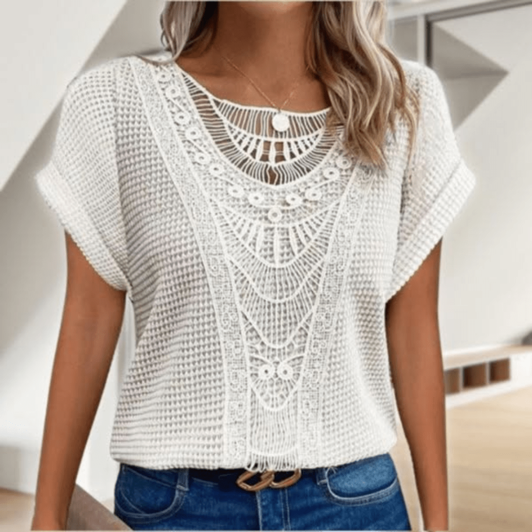 Karin™ | Elegancka bluzka w stylu Ibizy