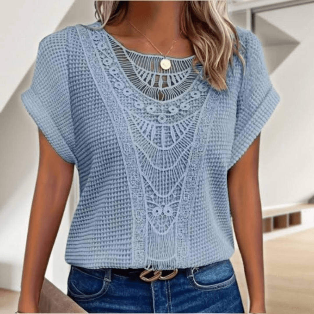 Karin™ | Elegancka bluzka w stylu Ibizy
