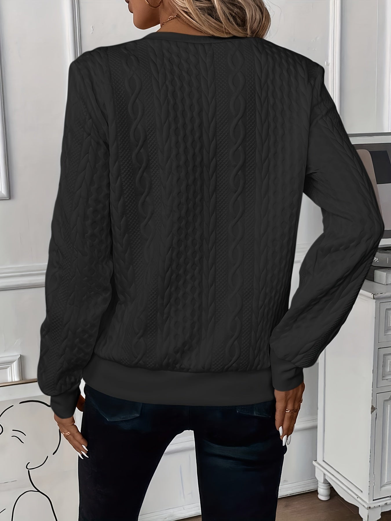 Luna | sweter z dzianiny
