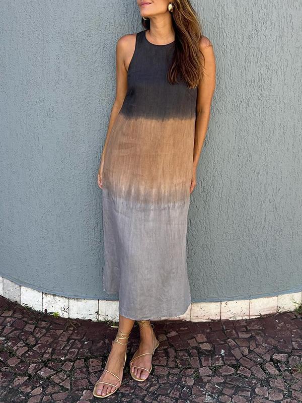 Aurelia™ | Elegancka sukienka z naturalnym nadrukiem